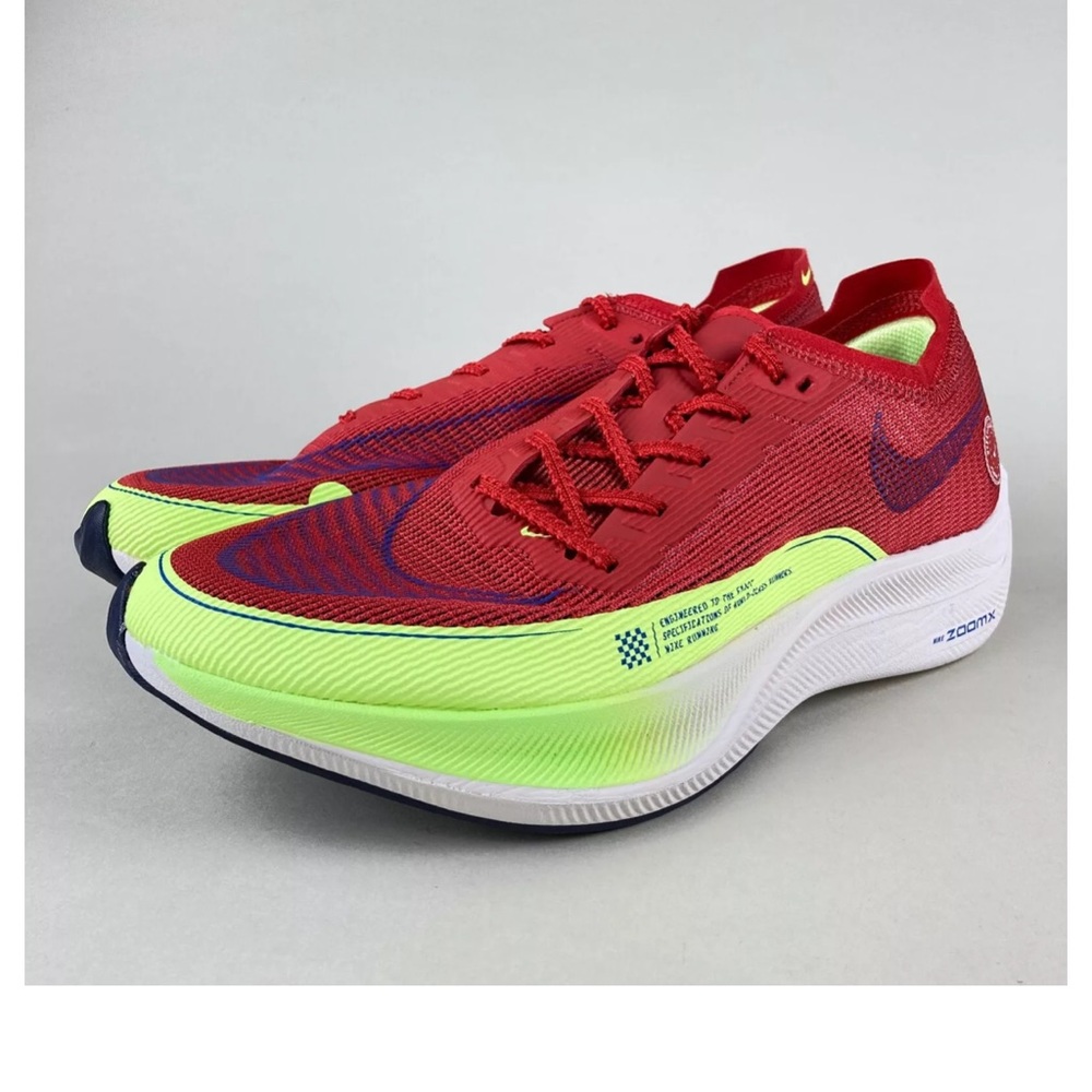 Nike ZoomX Vaporfly NEXT% 2 'Red Clay Ghost Green' DX3371-600 Mens Size 12